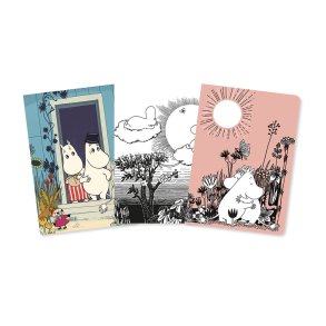 3 i 1 Notesbog Mini moomin